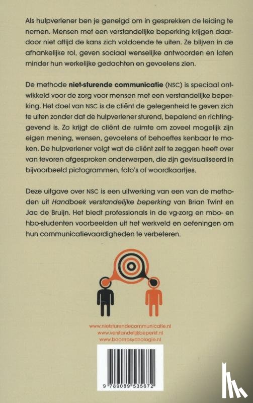 Nieuwenhuizen, Ries van den - Niet-sturende communicatie bij mensen met een verstandelijke beperking