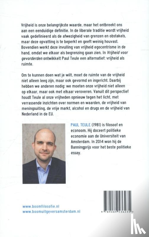 Teule, Paul - Vrijheid voor gevorderden
