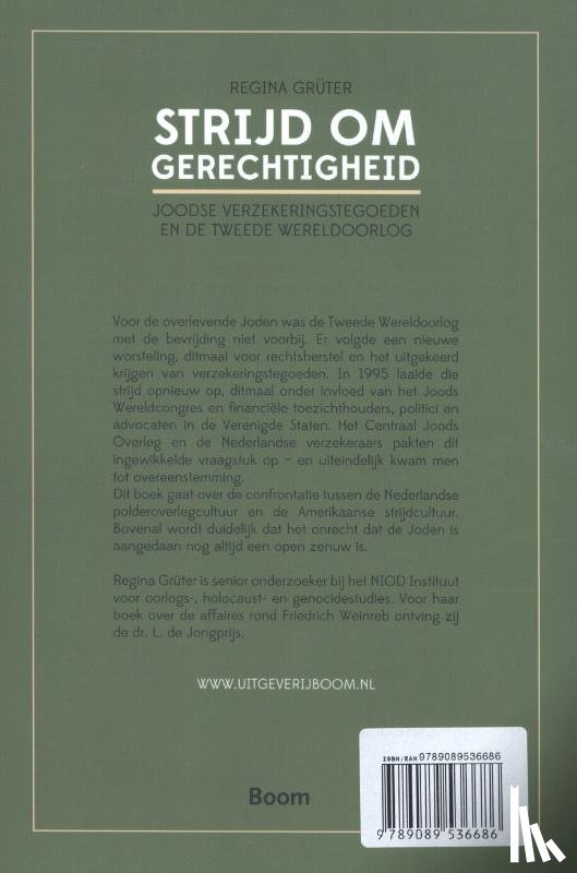 Grüter, Regina - Strijd om gerechtigheid