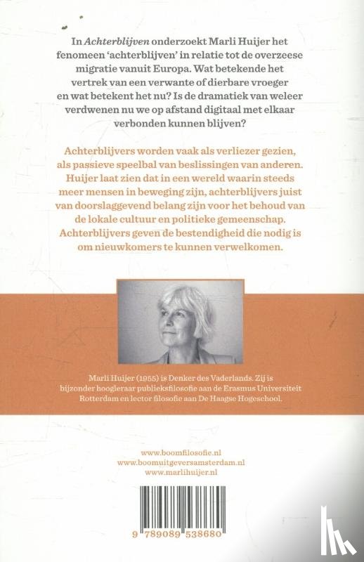 Huijer, Marli - Achterblijven