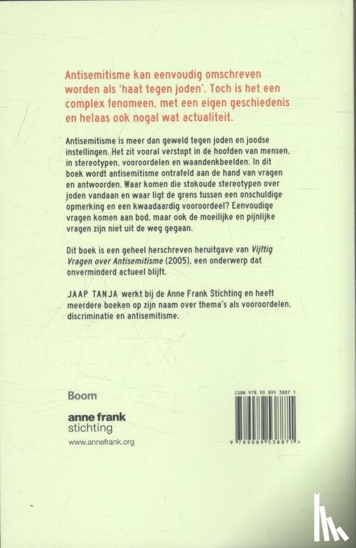 Tanja, Jaap, Anne Frank Stichting - Antisemitisme