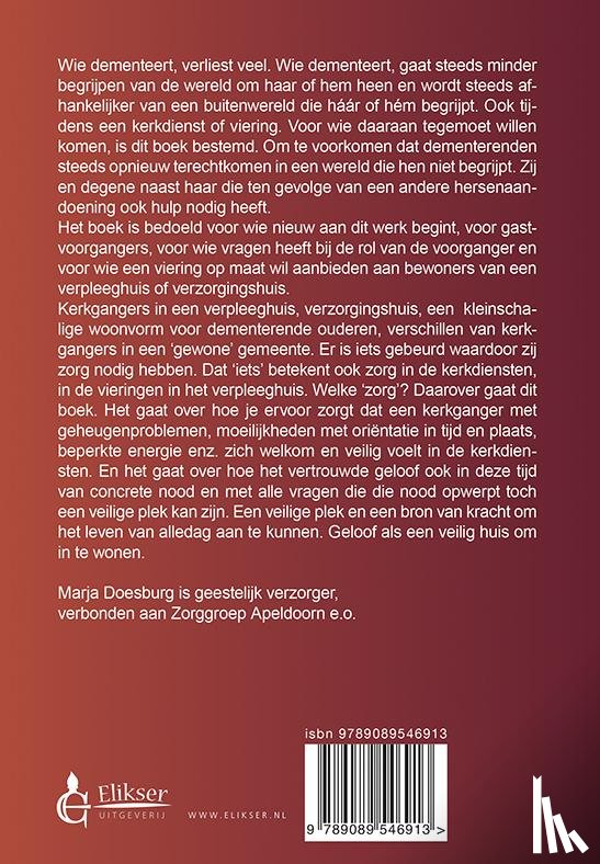 Doesburg, Marja - Een veilig huis