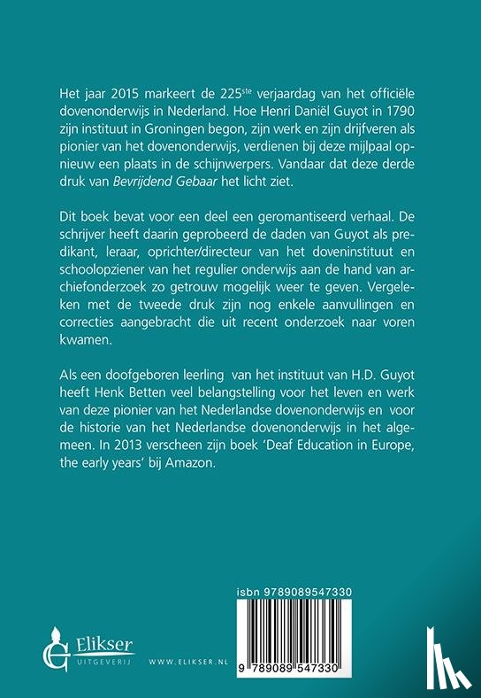Betten, Henk - Bevrijdend gebaar