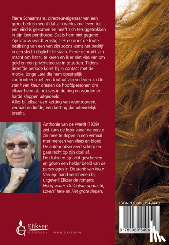 Wardt, Anthonie van de - De stank van kleur