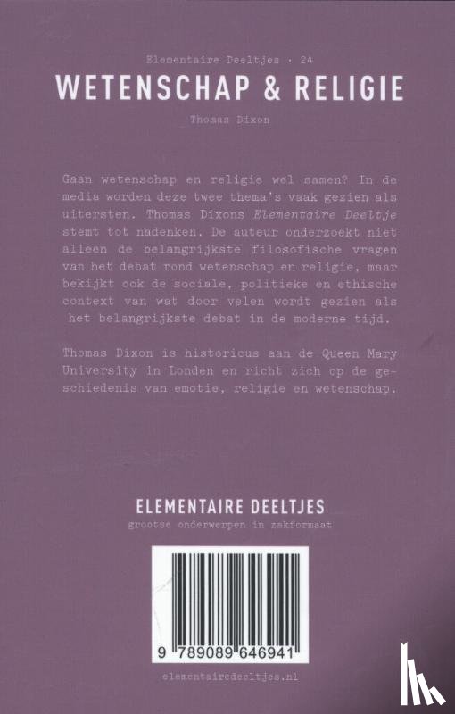 Dixon, Thomas - Wetenschap & religie