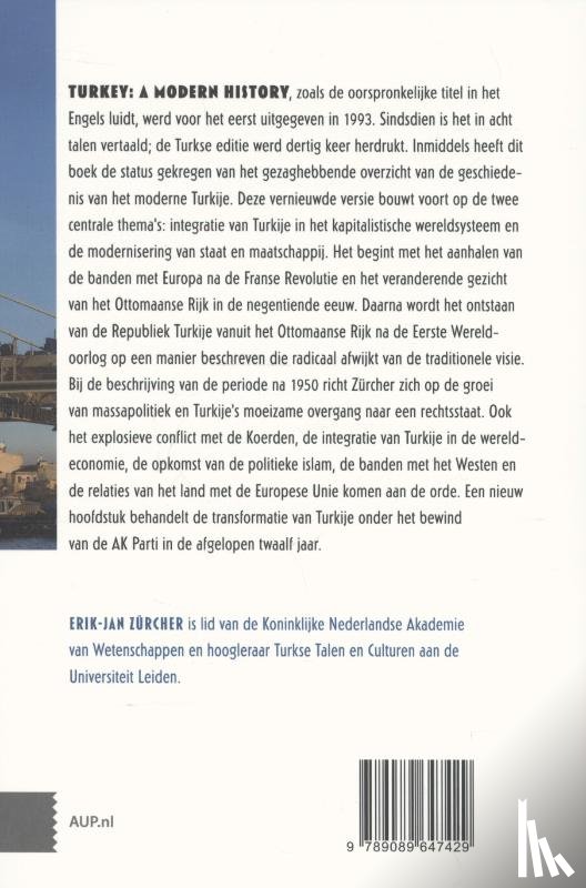 Zürcher, Erik-Jan - Turkije, een moderne geschiedenis