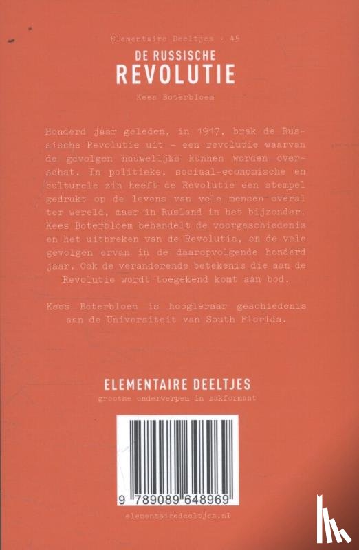 Boterbloem, Kees - De Russische revolutie