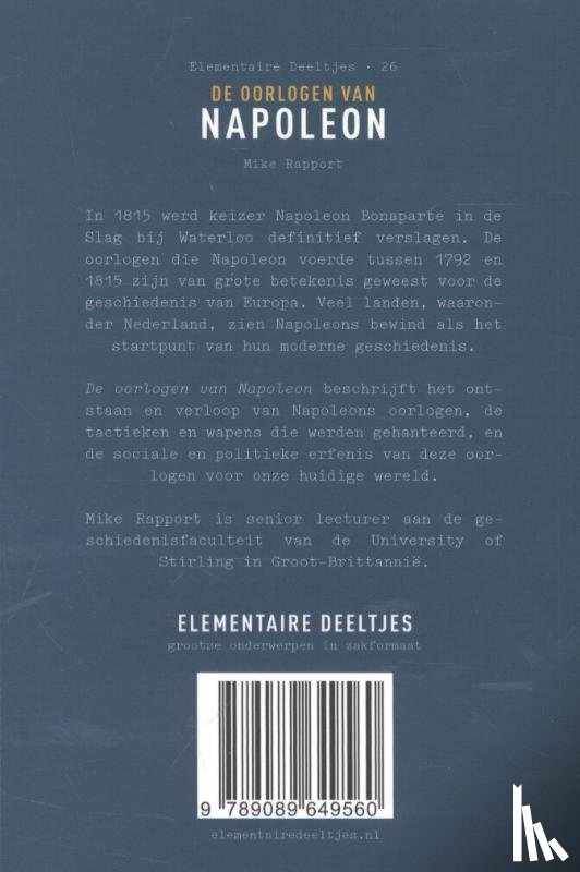 Rapport, Mike - De oorlogen van Napoleon