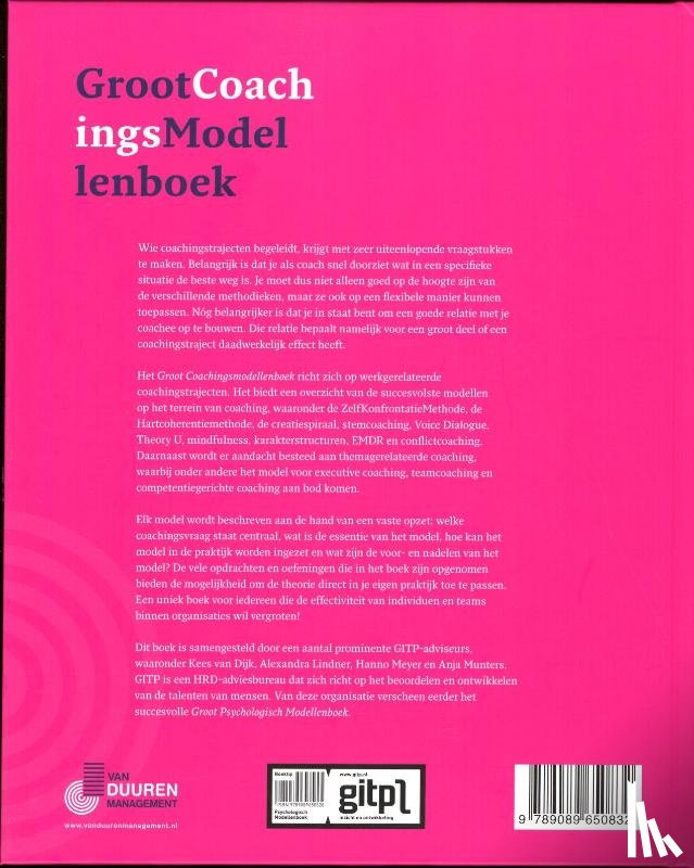 GITP, Meyer, Hanno, Lindner-de Mul, Alexandra, Munters, Anja, Dijk, Kees van - Groot coachingsmodellenboek