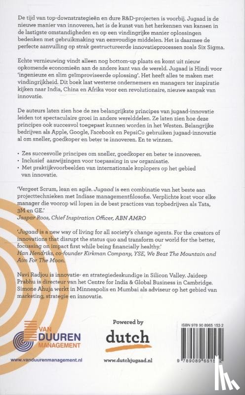 Radjou, Navi, Prabhu, Jaideep, Ahuja, Simone - Jugaad innovatie