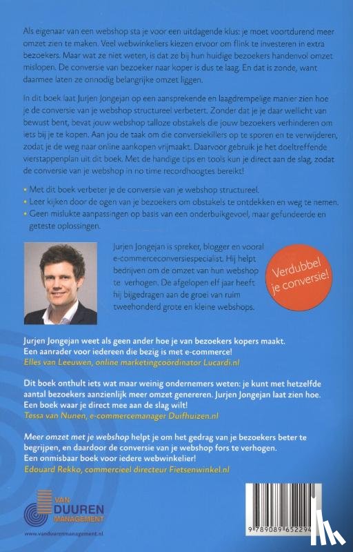 Jongejan, Jurjen - Meer omzet met je webshop