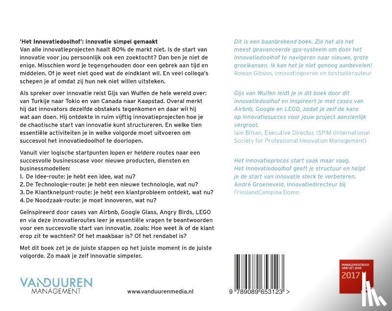 Wulfen, Gijs van - Het innovatiedoolhof