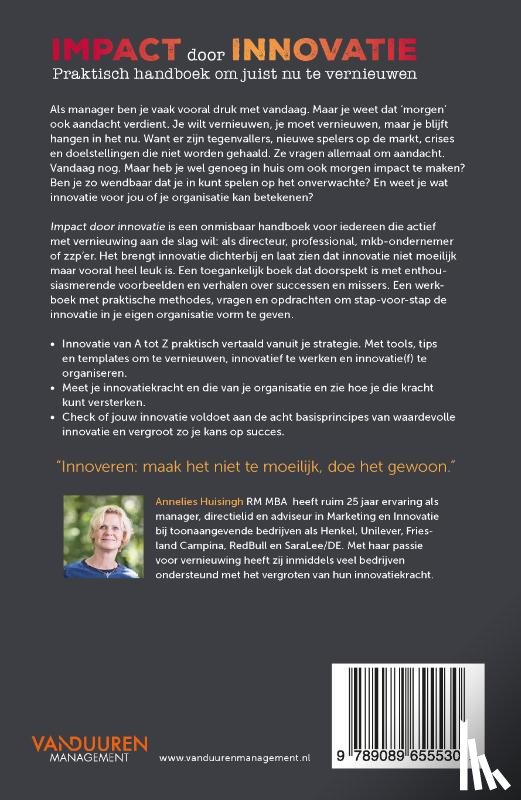 Huisingh, Annelies - Impact door Innovatie
