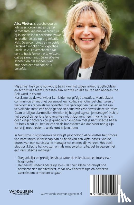 Vlottes, Alice - Narcisme in organisaties