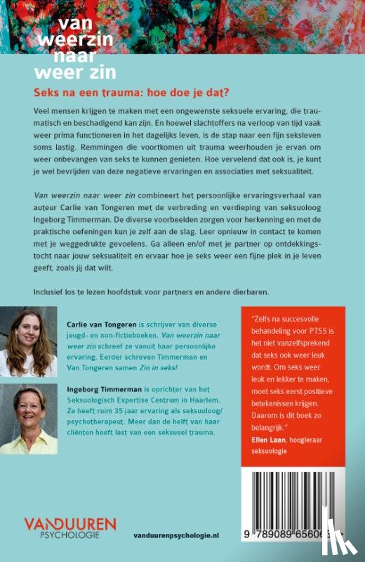 Tongeren, Carlie van, Timmerman, Ingeborg - Van weerzin naar weer zin