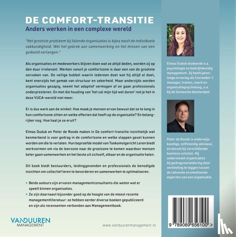 Duduk, Elmas, Roode, Peter de - De comfort-transitie