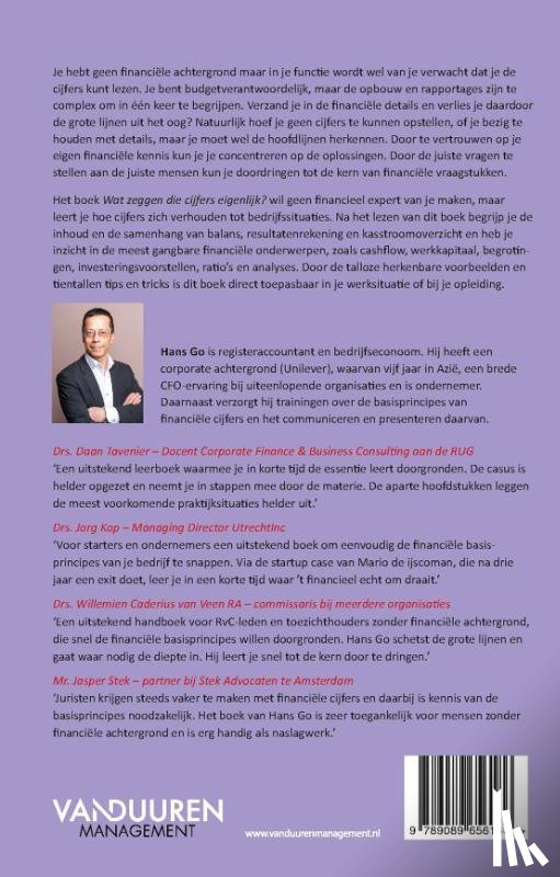 Go, Hans - Wat zeggen die cijfers eigenlijk?