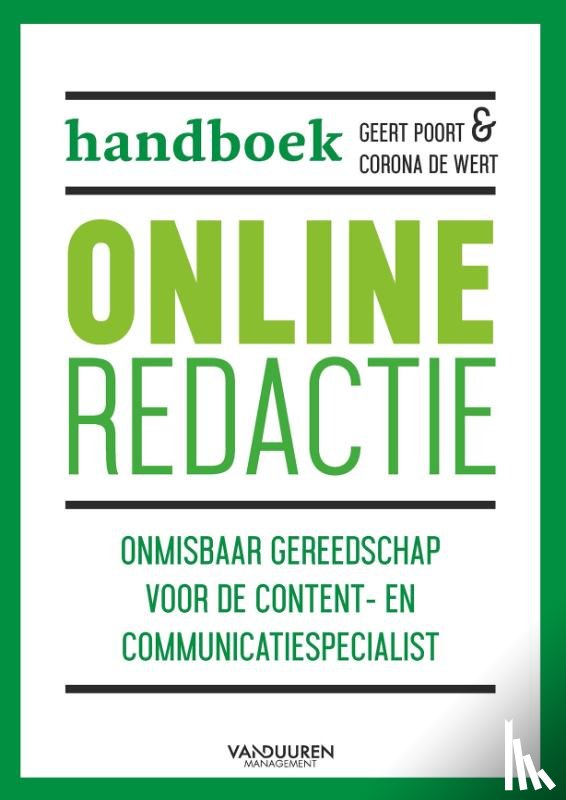Poort, Geert, Wert, Corona van der - Handboek online redactie