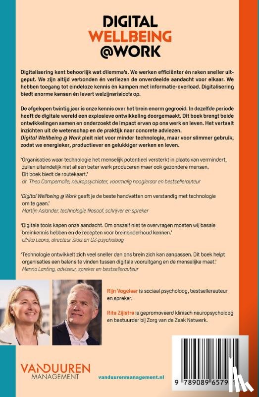 Vogelaar, Rijn, Zijlstra, Rita - Digital wellbeing@work