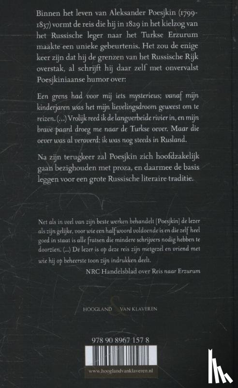 Poesjkin, Alexander - Reis naar Erzurum