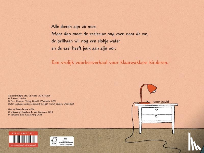 Strasser, Susanne - Zo moe en toch klaarwakker