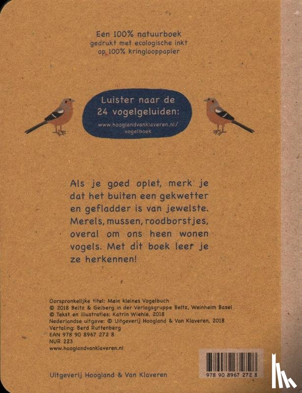 Wiehle, Katrin - Mijn kleine vogelboek