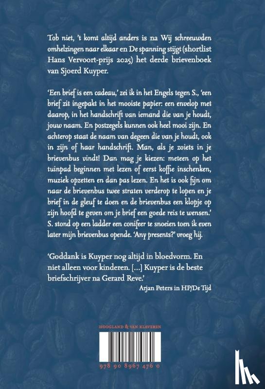 Kuyper, Sjoerd - Tob niet, het komt altijd anders