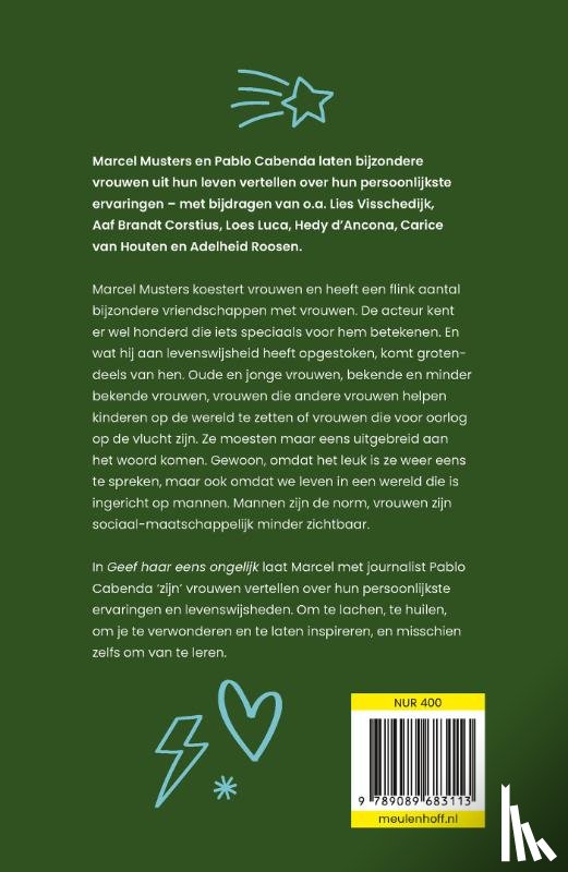 Musters, Marcel, Cabenda, Pablo - Geef haar eens ongelijk
