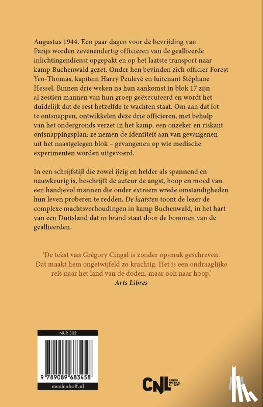 Cingal, Grégory - De laatsten