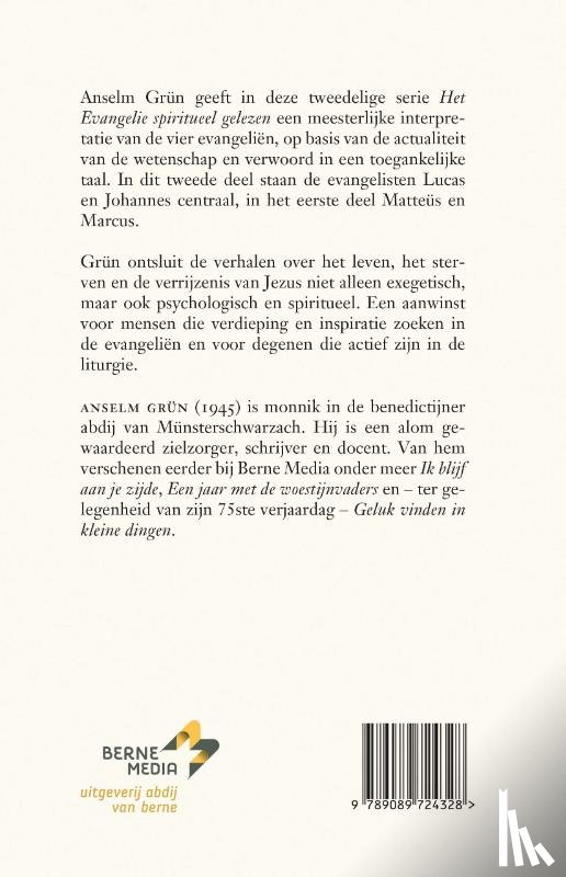 Grün, Anselm - Lucas en Johannes deel II - Het evangelie spiritueel gelezen