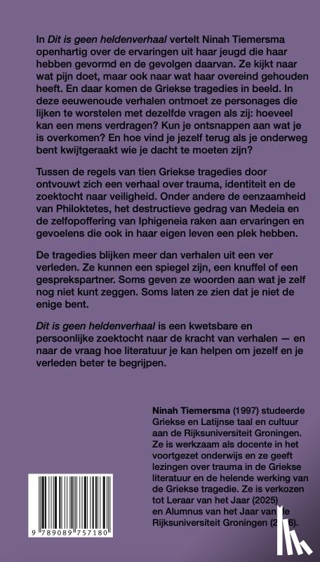 Tiemersma, Ninah - Dit is geen heldenverhaal (BE)