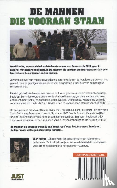 Kievits, Yoeri - De mannen die vooraan staan