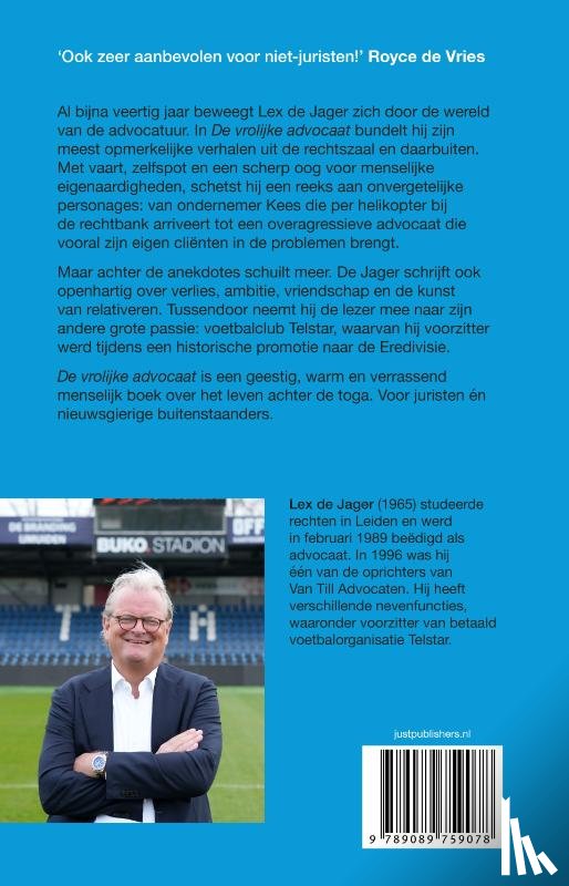 Jager, Lex de - De vrolijke advocaat