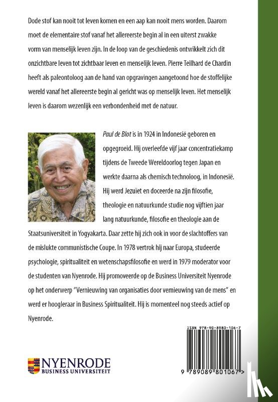 Blot, Paul de, Teilhard de Chardin, Pierre - Duurzaam zakendoen door liefde voor de natuur