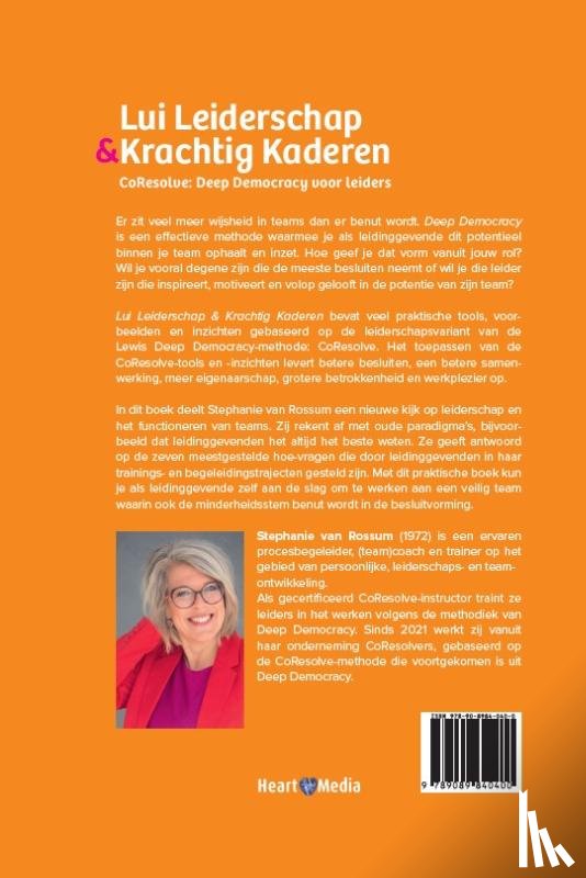 Rossum, Stephanie van - Lui leiderschap & krachtig kaderen