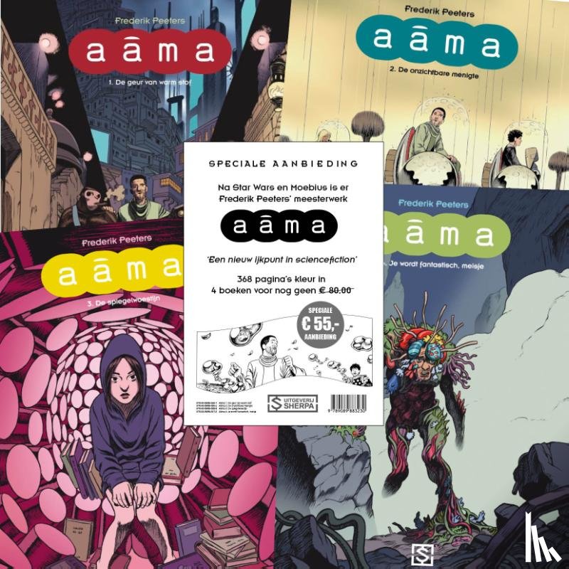 Peeters, Frederik - SET AANBIEDING - Aama 1 t/m 4