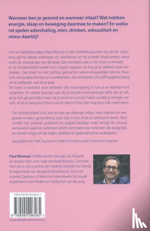 Wormer, Paul - Vitaliteitsbijbel