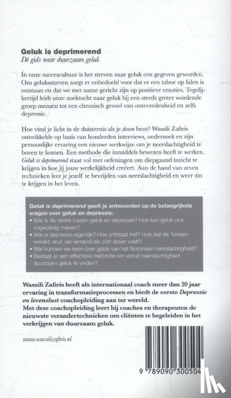 Zafiris, Wassili - Geluk is deprimerend