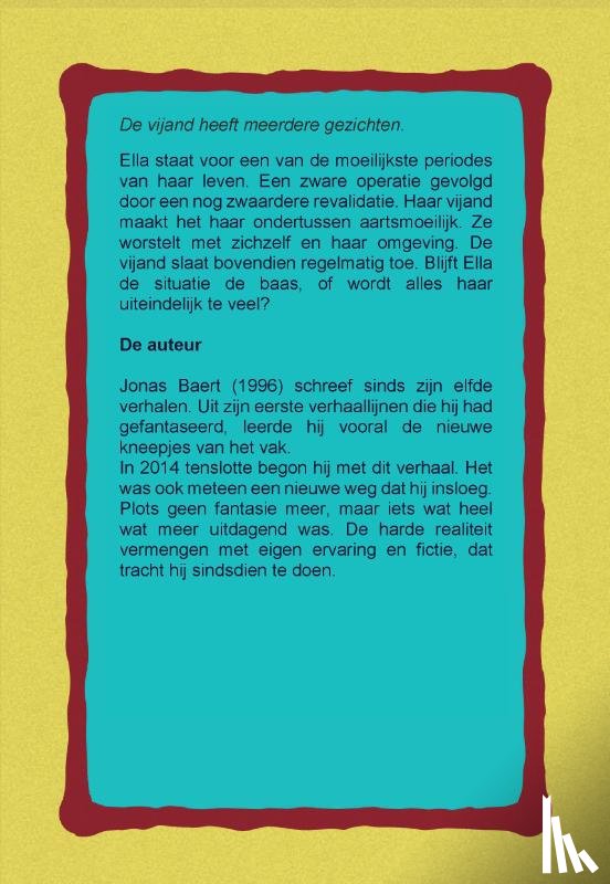 Baert, Jonas - Het meisje dat haar vijand omarmt