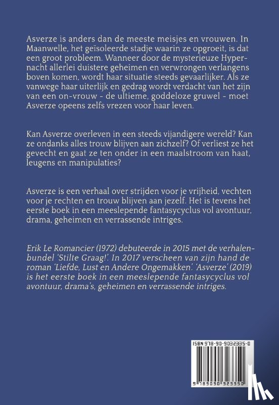 Romancier, Erik Le - Asverze