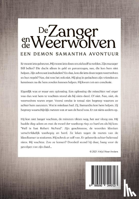 Voogd, S.C. - De zanger en de weerwolven