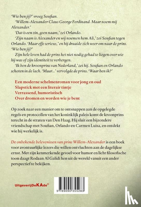 Galidi, Rodaan Al - De onbekende belevenissen van prins Willem-Alexander