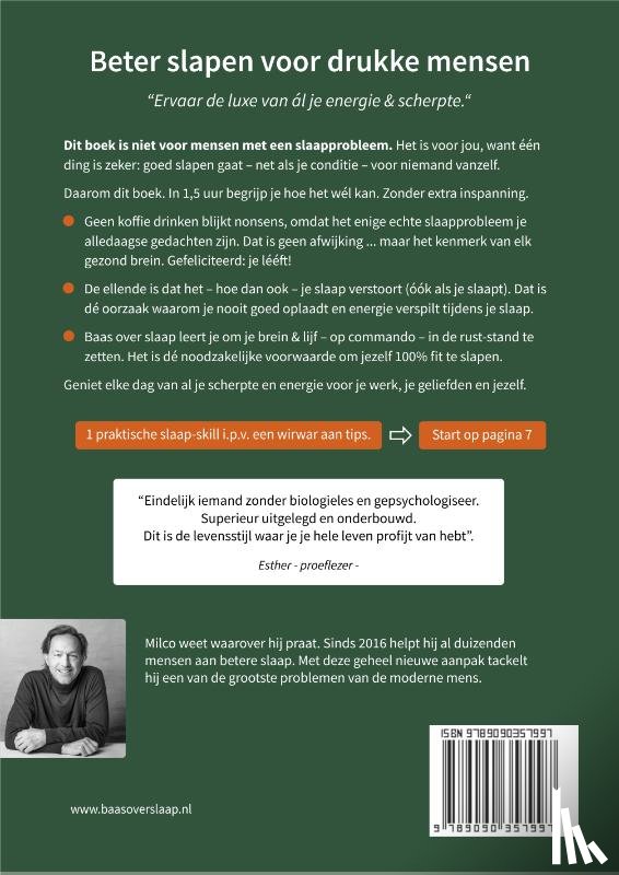 Linssen, Milco - Baas over slaap