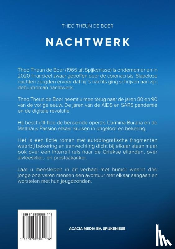 Boer, Theo Theun de - Nachtwerk