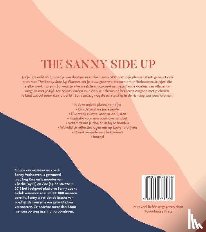 Verhoeven, Sanny - The Sanny Side Up mindset planner