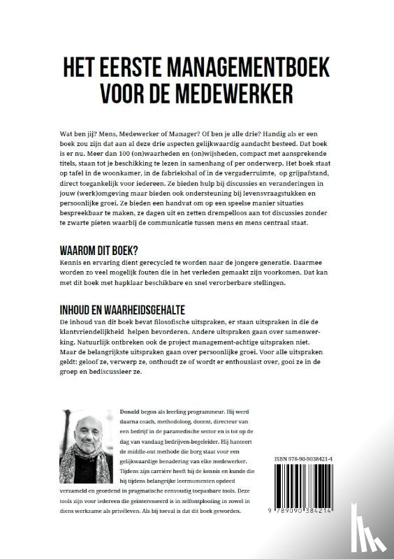Pagrach, Donald - Het eerste managementboek voor de medewerker