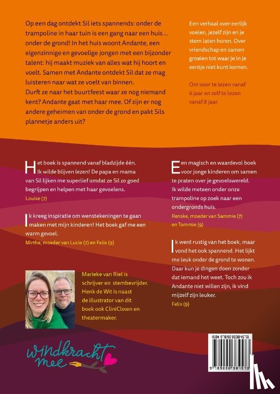 Riel, Marieke van - Sil en Andante en de geheimen van onder de grond