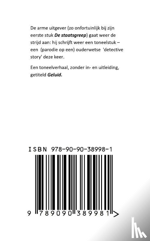 Ter Maten, Joan - Geluid