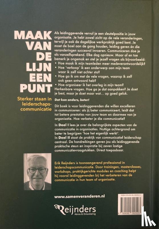 Reijnders, Erik - Maak van de lijn een punt