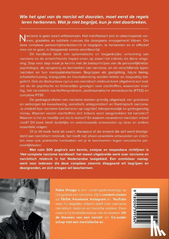 Vinago, Fabio - Het complete narcisme handboek